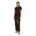 Betty Barclay - 6155 1705 7410 Losse wijde bruin broek.